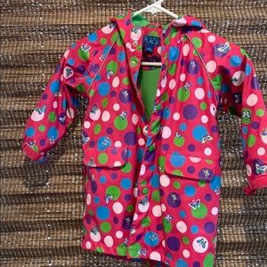 Girls rain coat